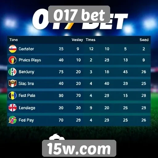 Comparativo de odds entre 017 bet e concorrentes